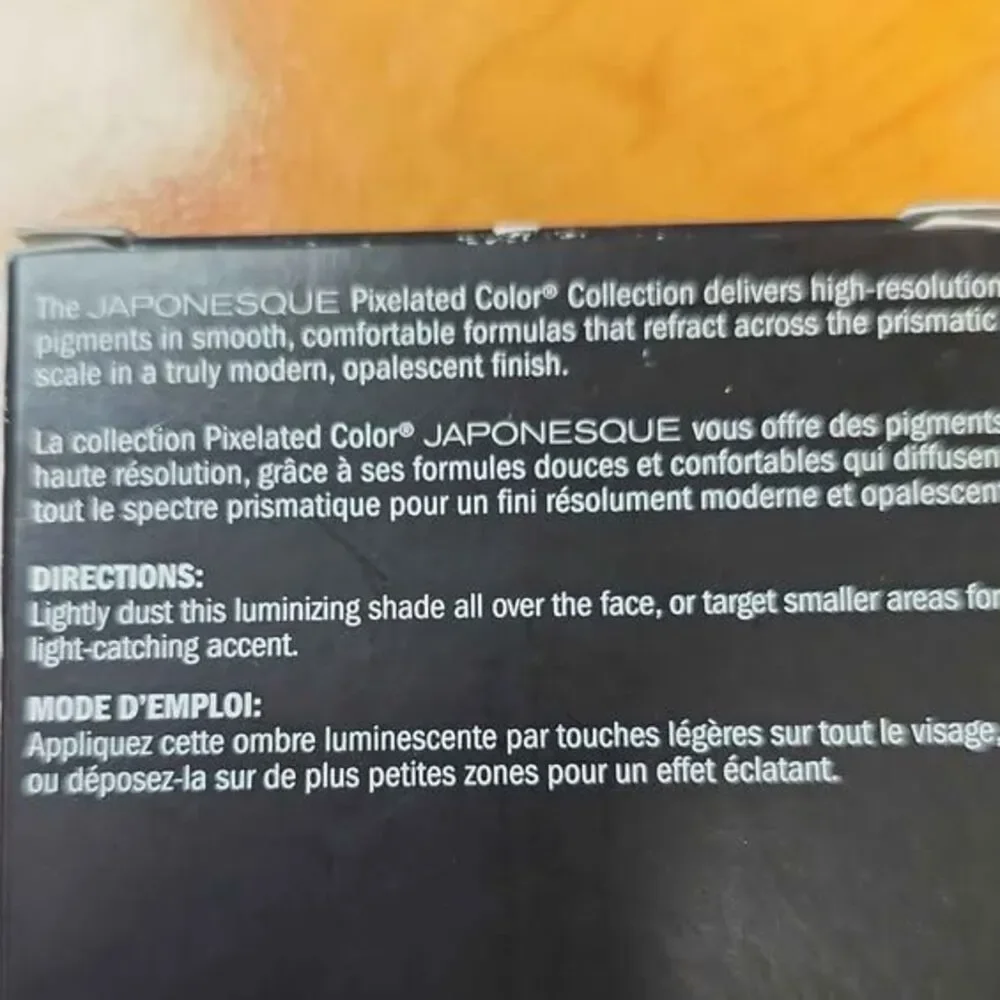Japonesque Pixelated Color Finishing Powder New